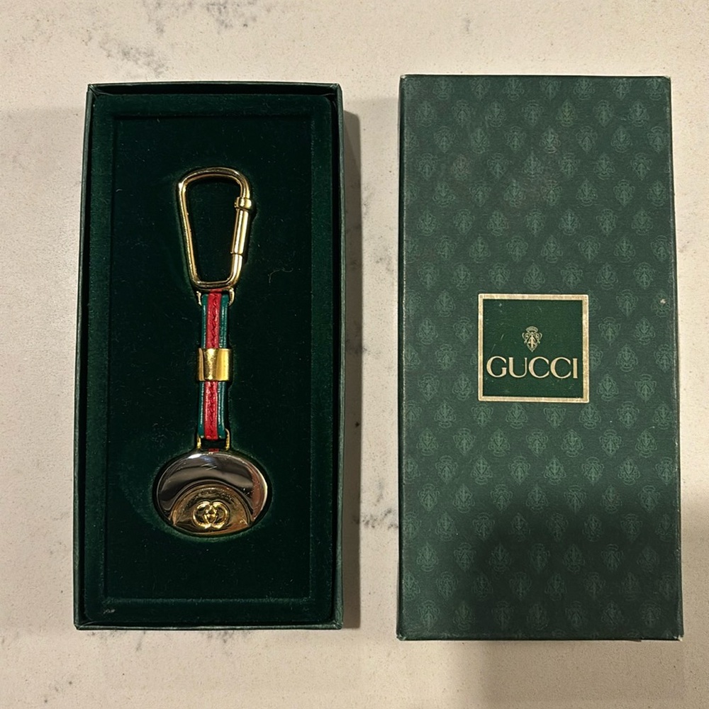 Vintage Gucci Keychain